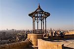 Vue sur la ville depuis la citadelle du Caire, le Caire, Egypte