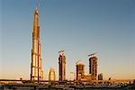 Bâtiments en Construction, Dubai, Émirats Arabes Unis