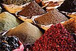 Baskets of Spices at Market, Ocotlan de Morelos, Mexico