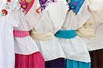 Traditional Women's Dresses, Oaxaca, Mexico