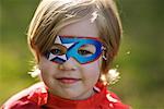 Portrait of Boy in Costume, Costa Mesa, Newport Beach, Orange County, California, USA