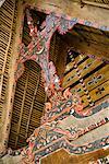 Wood Carvings, Museum of Raja Sidauruk, Simanindo, Samosir Island, Sumatra, Indonesia