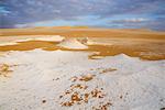 Vue d'ensemble du désert, Bir Wahed, désert de Libye, Égypte