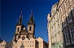 Tyn Church, Old Town Square, Prague, Czech Republic