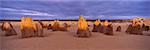 Die Pinnacles Desert, Nambung-Nationalpark, Westaustralien, Australien