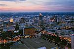 San Antonio Skyline au crépuscule, Texas, Etats-Unis