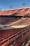 Tribüne in Stanford Stadium, Stanford, Kalifornien, USA