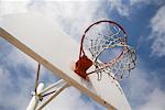 Close-up of Basketball Hoop