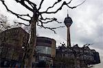 Parliament Buildings and TV Tower, Dusseldorf, Germany