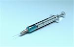 A syringe