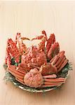 Crabes cuits