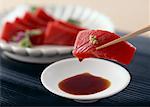 Sashimi de thon