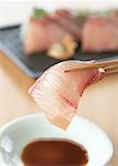 Sashimi en tranches