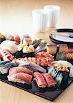 Nigiri-sushi assorti