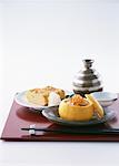 Image d'appertizer japonais et saké