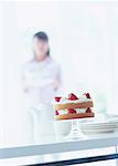 Strawberrycake am stand