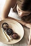 Tray of Herbs and Spices Used for Beauty Treatments