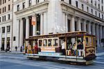 Straßenbahn in San Francisco, Kalifornien, USA