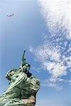 Statue in Garden at Palais du Pharo, Marseille, France