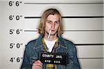 Mug Shot of Man