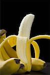 Gros plan de bananes
