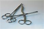 Close-up of surgical scissors