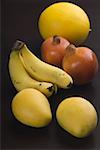 Gros plan de divers types de fruits