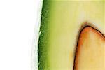 Avocado, cross-section, close-up