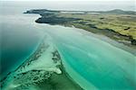 Aerial view of north island