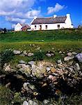 Chalet sur l'île d'Achill, comté Mayo, Irlande