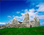 Ross Errilly Friary, Co Galway, Irlande, Franciscan Friary créé en 1351