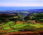 Co Wicklow, From Great Sugar Loaf south, east towards Glen of the Downs