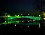 Half Penny Bridge, River Liffey, Dublin City, Co Dublin, Irland