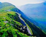 Conor Pass, péninsule Dingle, co. Kerry, Irlande