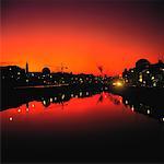 Fluss Liffey, Dublin, Co. Dublin, Irland