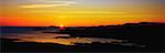 Co Kerry, la baie de Kenmare, coucher de soleil