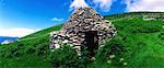 Celtic Archäologie, Dingle Peninsula, Fahan Group Bienenstock Hütten