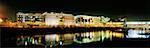 Dublin City, St Georges Quay At Night, Ulster Quay