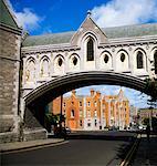 Dublin, bâtiments historiques, Archway à Christchurch