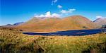 Fin Lough, montagne Mweelrea, Co Mayo, Irlande