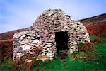 Archéologie celtique, Beehive Hut à Fahan, Dingle péninsule Co Kerry