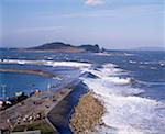 Howth Harbour, Ireland's Eye, Howth, Co Dublin, Ireland