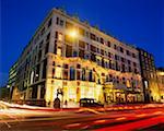 Shelbourne Hotel an Weihnachten, Dublin, Irland.