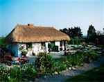 Co Laois, Ireland, Traditional cottage