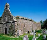 Dominicaine Friary, Lorrha, Co Tipperary, Irlande, fondée par William de Burgo