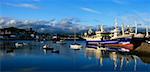 Killybegs, County Donegal, Irland; Hafen mit Booten