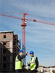 Ingénieurs sur chantier