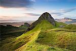 Übersicht über die Berge von Skye, Schottland