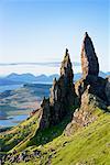 Alter Mann von Storr Felsformationen, Insel Skye, Schottland