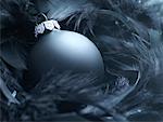 Christmas Ornament in Feathers